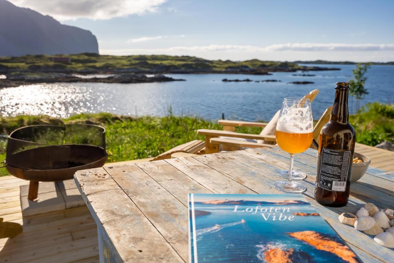 Villa Borgvag - A Unique Seafront Villa In The Heart Of Lofoten Bostad Eksteriør bilde