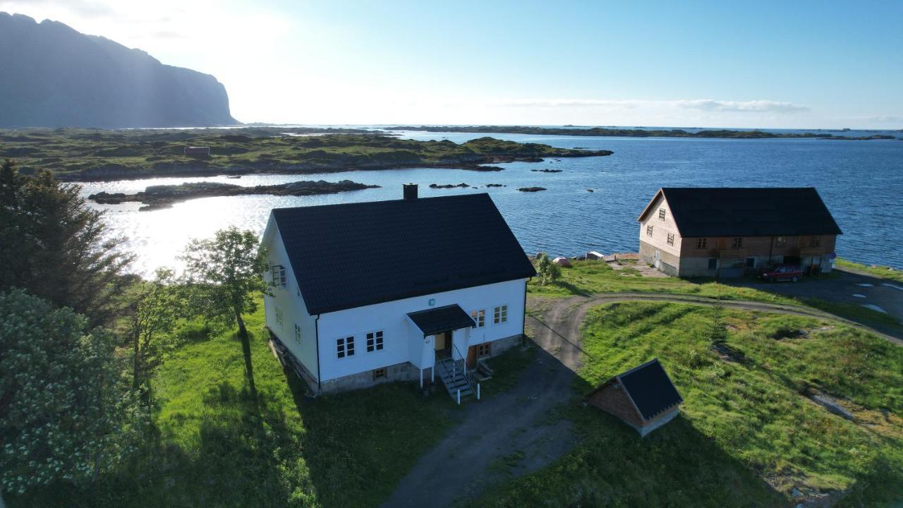 Villa Borgvag - A Unique Seafront Villa In The Heart Of Lofoten Bostad Eksteriør bilde
