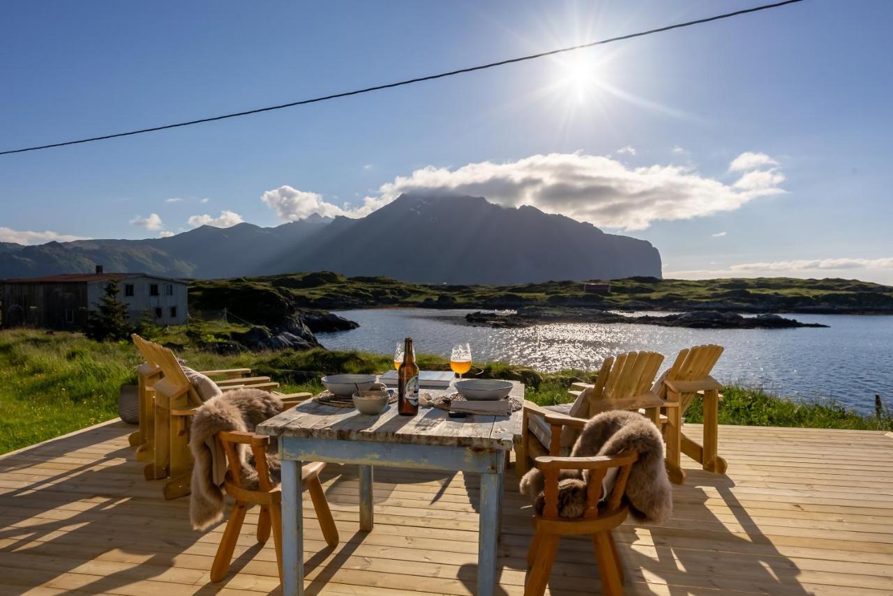 Villa Borgvag - A Unique Seafront Villa In The Heart Of Lofoten Bostad Eksteriør bilde