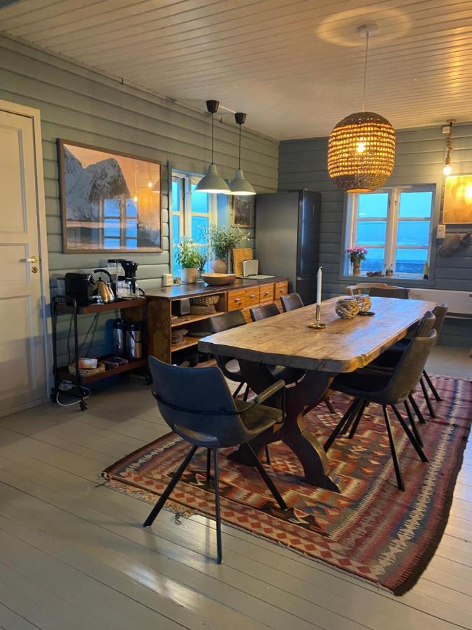 Villa Borgvag - A Unique Seafront Villa In The Heart Of Lofoten Bostad Eksteriør bilde