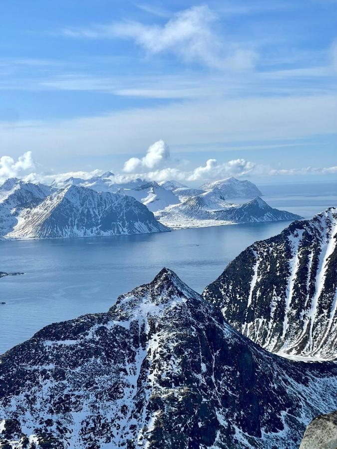 Villa Borgvag - A Unique Seafront Villa In The Heart Of Lofoten Bostad Eksteriør bilde