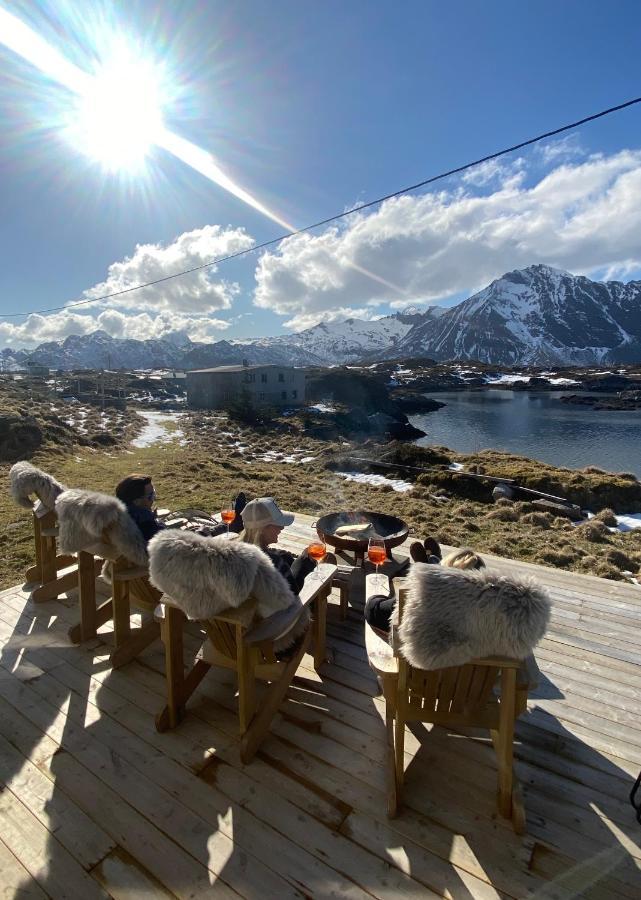 Villa Borgvag - A Unique Seafront Villa In The Heart Of Lofoten Bostad Eksteriør bilde