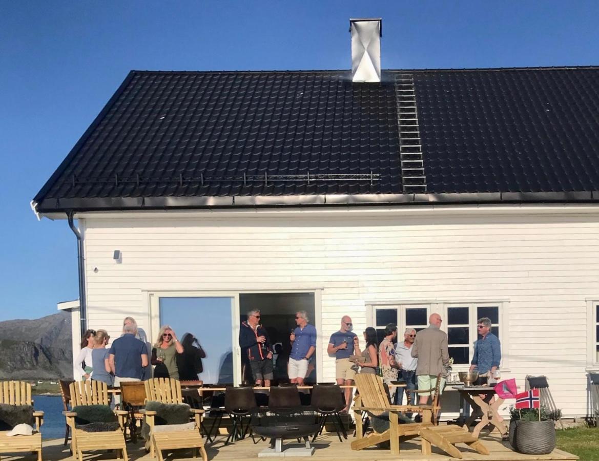Villa Borgvag - A Unique Seafront Villa In The Heart Of Lofoten Bostad Eksteriør bilde