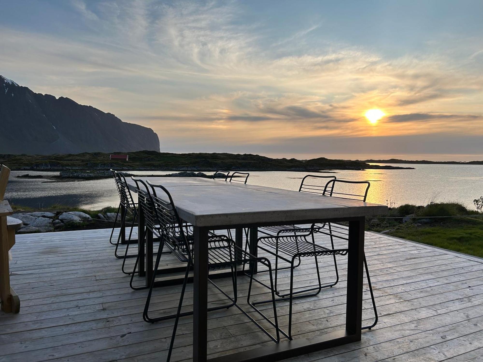 Villa Borgvag - A Unique Seafront Villa In The Heart Of Lofoten Bostad Eksteriør bilde